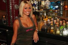 Today you'll see how to pick up a female bartender like this one